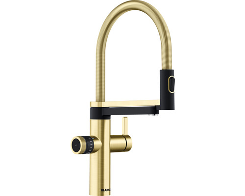 BLANCO Küchenarmatur drink.hot EVOL-S Pro, Satin Gold matt