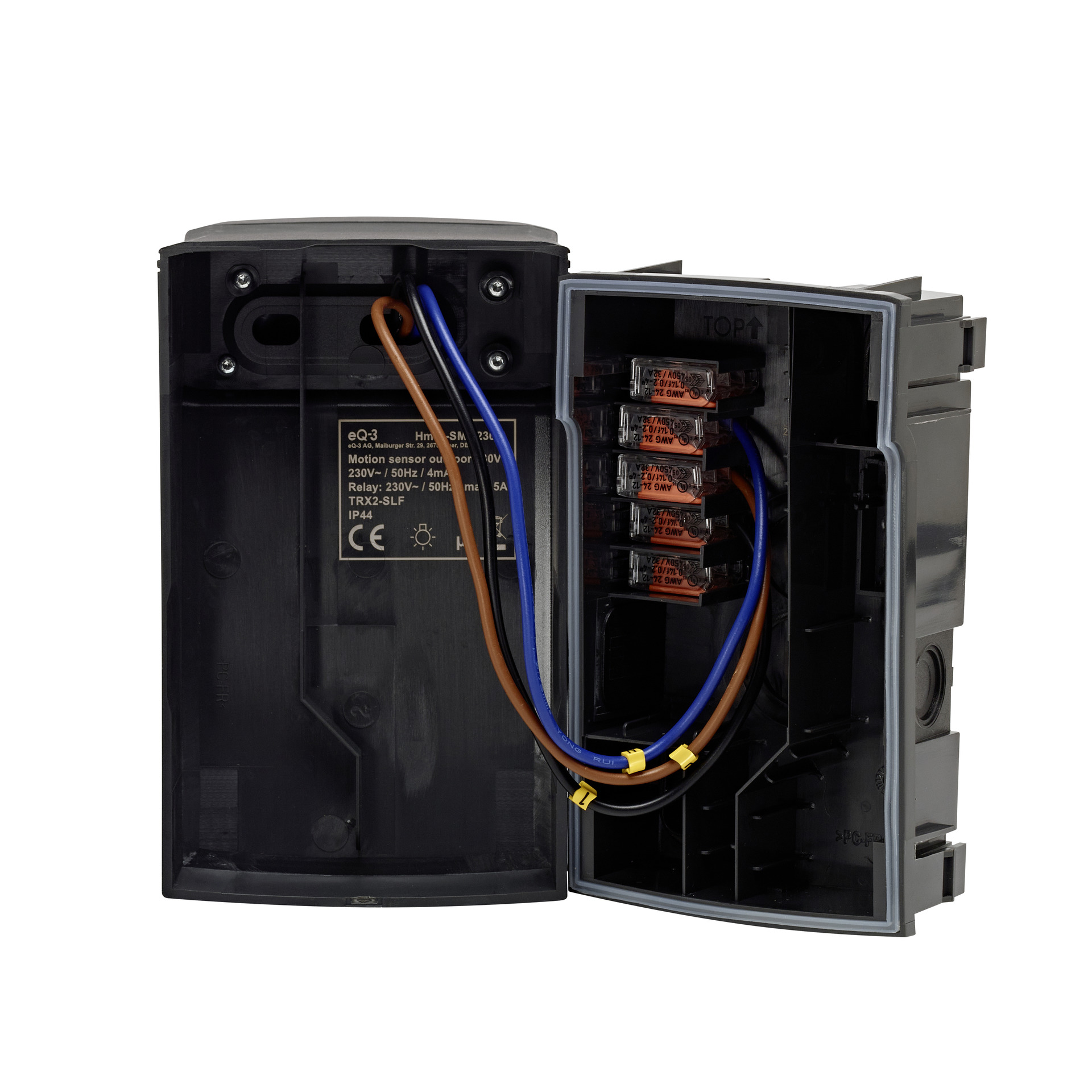 Homematic IP Bewegungsmelder HmIP-SMO230-A mit Schaltaktor - außen, anthrazit Homematic IP Bewegungsmelder HmIP-SMO230-A mit Schaltaktor - außen, anthrazit